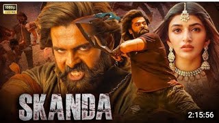 Skanda Family Drama Full Hindi Dubbed  Movie |  Ram Pothineni South Indian Movie