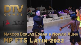 # Cha Cha | Marcos Borjas Edgar \u0026 Nowak Alina | Adults |  MP FTS LATIN 2022