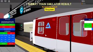 Roblox Subway Train Simulator Remastered Av 3 A Test Train Roams Within The Game - roblox r32 train