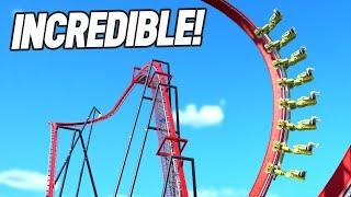 I Spent Almost Two Hours Building this Questionable Roller Coaster in Planet Coaster..