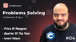 Problems Solving With C++ Level One #04 - Video 04 - Codewars 8 Kyu - 3 Problems