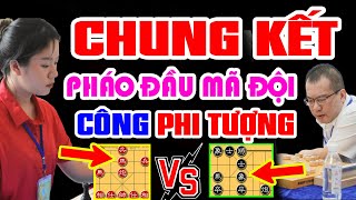 🔴 CỜ TƯỚNG | CHUNG KẾT ĐỐI CÔNG ÁC LIỆT PHÁO ĐẦU MÃ ĐỘI VỚI PHI TƯỢNG CUỘC