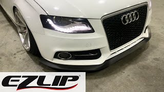 DIY: EZ LIP PRO INSTALL \u0026 REVIEW.. SHOULD YOU BUY FOR YOUR AUDI A4 B8??