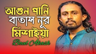 আগুন পানি বাতাস নূর মিশাইয়া | Agun Pani Batash Nur Misaiya | মূর্তীর মানুষ রাখছে নাম | World Bangla