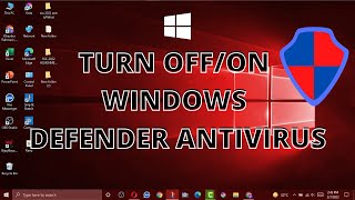 How to Enable and Disable windows defender Antivirus ✅✔✔