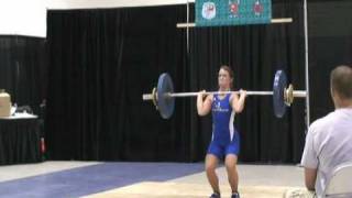 17 Year Old Brooke Baudendistel C\u0026J 68KG (150LB) @ 50KG (110LB)