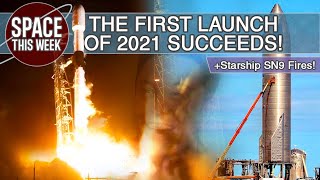 Starship SN9 Static Fires, SpaceX Falcon 9 Mission the FIRST of 2021, & Electron Prepares to Fly!