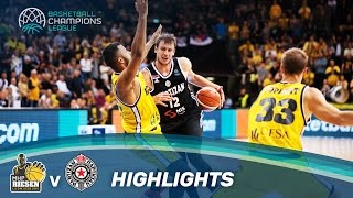 MHP RIESEN Ludwigsburg (GER) v Partizan (SRB) - Highlights - Basketball Champions League