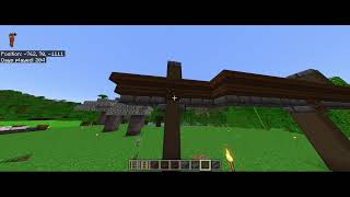 Minecraft Solo Survival Part 33: Village Railroad Project Part One