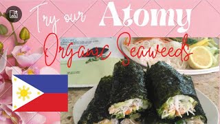 ATOMY Seaweed Vegetable Wraps (Tagalog🇵🇭) | Welcome Reseller!