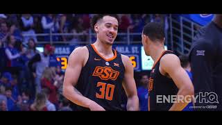 Oklahoma State Cowboy Basketball: At Kansas Cinematic Highlights