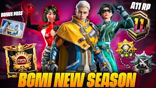 BGMI NEW SEASON DATE \u0026 TIME / C7S21 TIER REWARDS / BGMI A11 ROYAL PASS \u0026 BONUS PASS