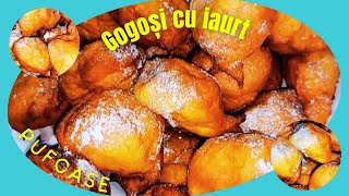 Gogosi pufoase cu iaurt! O reteta rapida de gogosi turnate cu lingura!