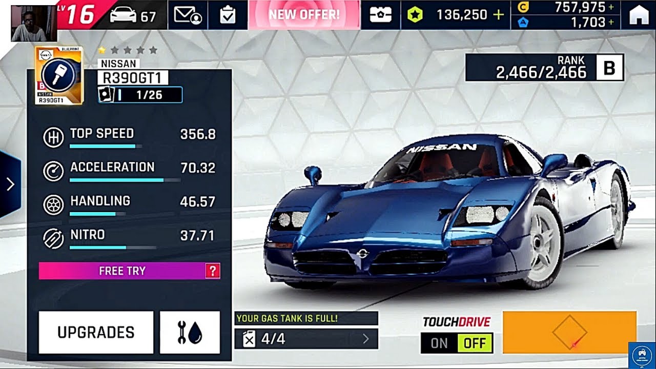 Asphalt 9 | Grand Prix | Nissan R390 GT1 | Practice | Walkthrough 2023 ...