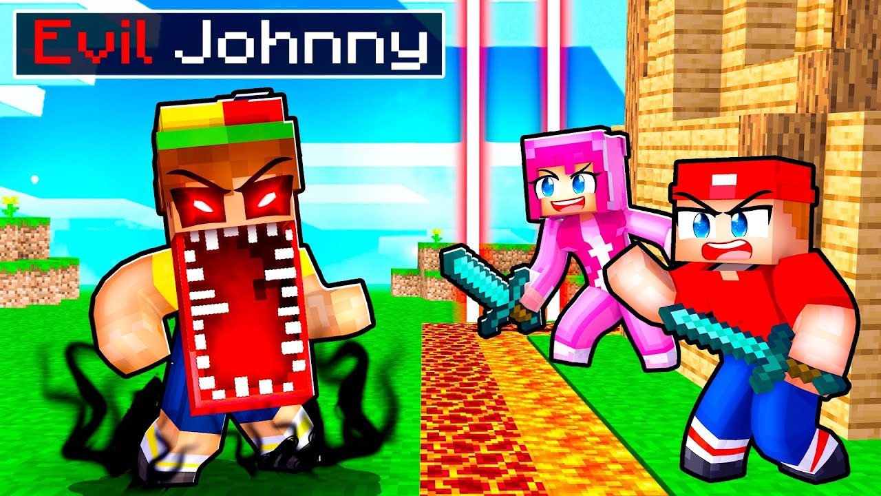 Evil Johnny Vs The Most Secure House In Minecraft Youtube