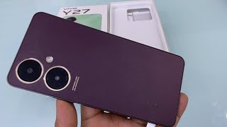 Vivo Y27 Unboxing, First Look \u0026 Review 🔥| Vivo Y27 Price, Specifications \u0026 Many More #vivo