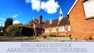 Exploring Suffolk, Abandoned School Grounds !!!