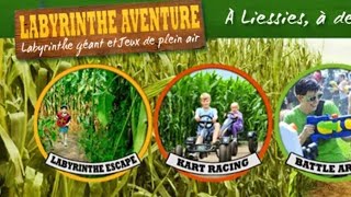 LABYRINTHE AVENTURE VAL JOLY LIESSIES AVESNOIS NORD FRANCE - VIDEO NON OFFICIELLE #jackloisirs