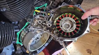 2003 Honda Shadow Spirit VT750DC Stator Replacement