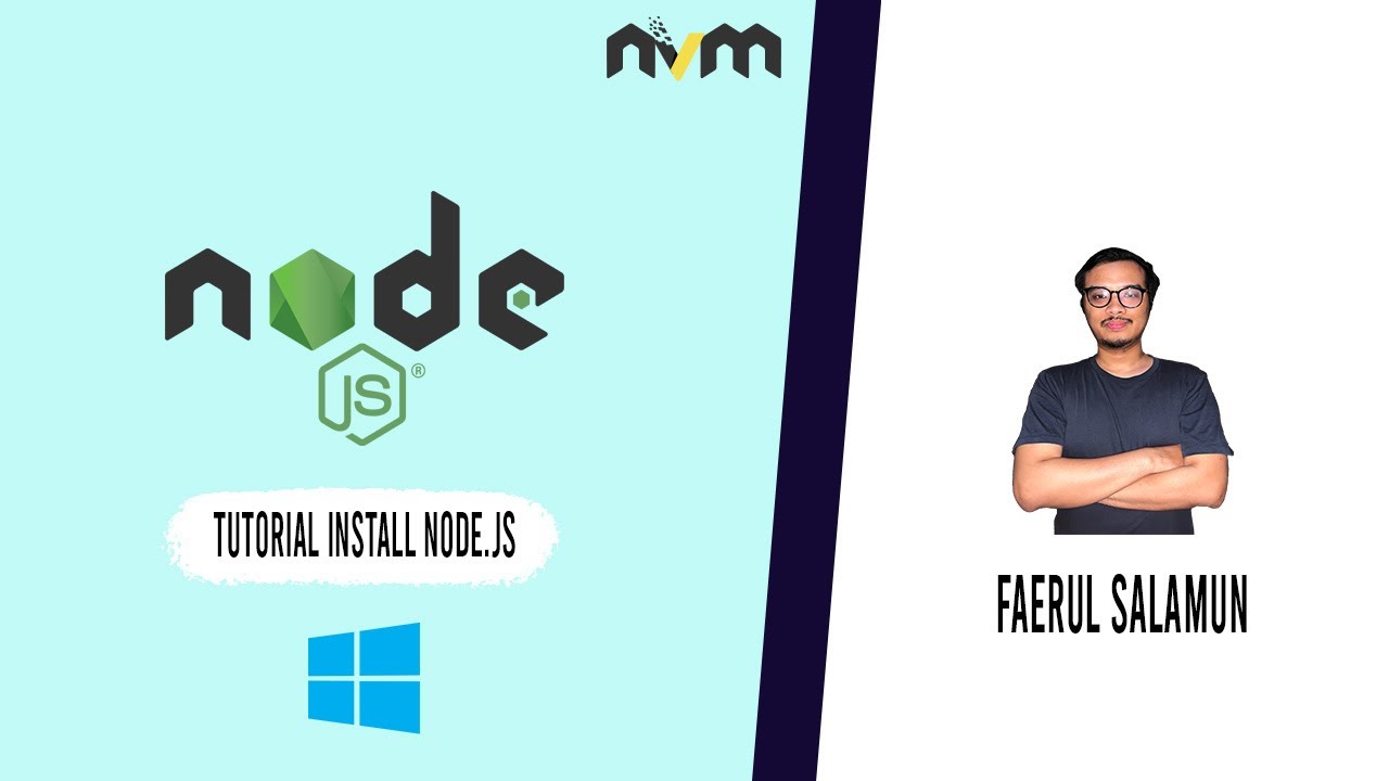 Tutorial Install Node JS Pada Windows - YouTube