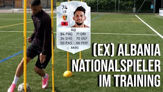 PROFI Aussenverteidiger Training mit Naser Aliji (Albanien, FC Basel, Kaiserslautern \u0026 74 in FIFA)