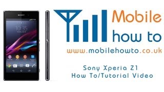 How To Use SocialLive - Sony Xperia Z1