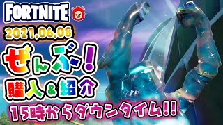 本日のアイテムショップ ゼロなどの使用感紹介!! 2021.06.08【Fortnite・フォートナイト】