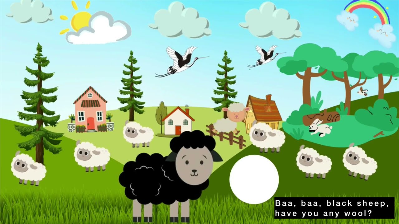 Baa Baa Black Sheep | Nursery Rhymes & Kids Songs | Baby Songs ...