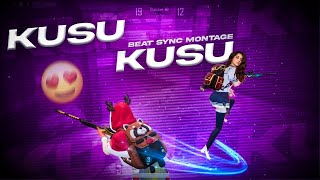 Kusu Kusu (Nora Fatehi) | Satyameva Jayate 2 | BGMI / PUBG Beat Sync Montage | #itsaryanop