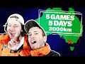 Challenge accepted! Travelling 3000km to 5 AFL games in 5 days | Cados & Cookson | 2019 | AFL