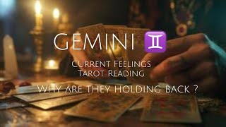 GEMINI ♊️: THEY ARE HOLDING BACK FROM THIS CONNECTION BECAUSE OF THIS REASON… 🤔: JANUARY 2025