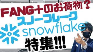 FANG+のお荷物？スノーフレークsnowflake特集！