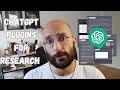 How to Use ChatGPT Plugins for Research