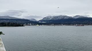 First Snow on the North shore Mountains as Bomb Cyclone Hits! #vancouver #storm #bombcyclone  #storm