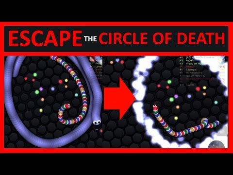 Trucos de Slither.io ¡ESCAVA del CÍRCULO DE LA MUERTE! Consejos para obtener puntuaciones altas de Slither.io n.° 2 (sin trucos ni hacks)