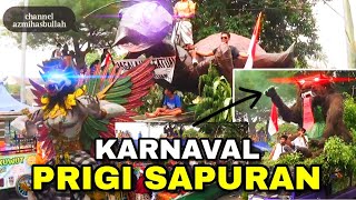 Parade Karnaval KEMERDEKAAN HUT RI Ke-78 Desa Prigi Sapuran