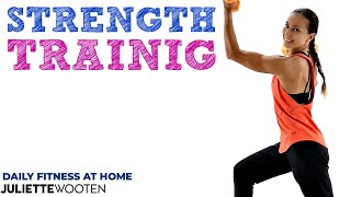 Strength Training #3 | 50 Min Full Body Workout | Fitness at Home | Juliette Wooten