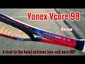 Yonex Vcore 98 2023 tennis racket / racquet review