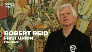 Robert Reid President of First Union New Zealand #solidaritywithChile