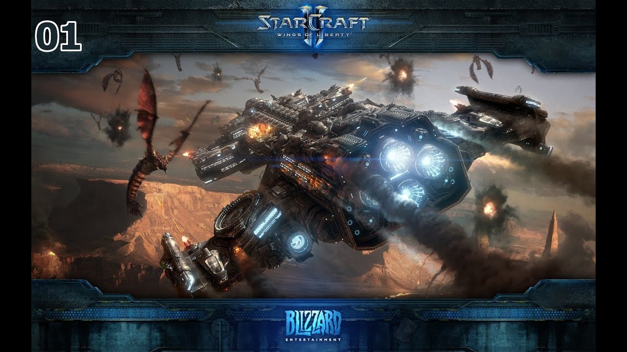 Let's Play Starcraft 2: Wings Of Liberty - Part 1 - YouTube