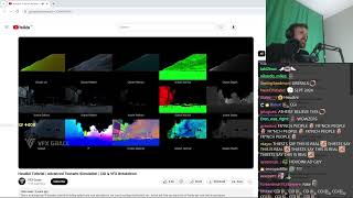 Forsen Reacts to Houdini Tutorial | Advanced Tsunami Simulation | CGI & VFX Breakdown