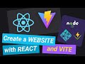 Create and Deploy a Website with REACT and VITE in under 10 minutes