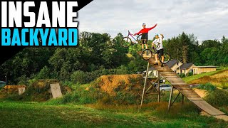 I TRAVELLED TO GERMANY TO RIDE THIS ULTIMATE SLOPESTYLE BACKYARD!! INSTA360