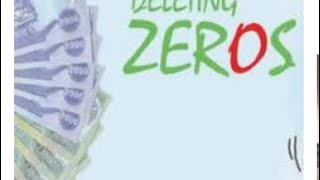 (8/25) (Control Inflation) Delete Zeros / Release Small Notes & Coins