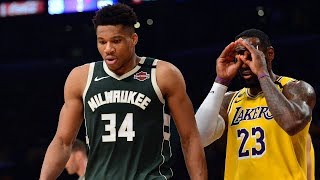 Lakers Give Bucks 10th Loss! LeBron 34K Points! 2019-20 NBA Season-