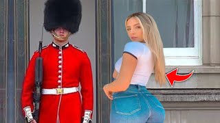 10 People Caught Flirting With The Queens Guard