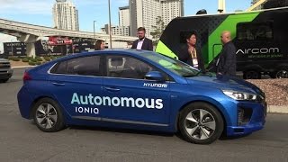 Hyundai unveils its self-driving car