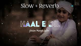 Haal e Dil ( Slow and Reverb), Ghulam Mustafa QaDri, 🤗Islamic Lo-fi