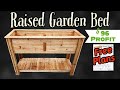 Raised Bed Garden Box. FREE PLANS