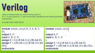 3 - Verilog : Data Flow Modeling example
